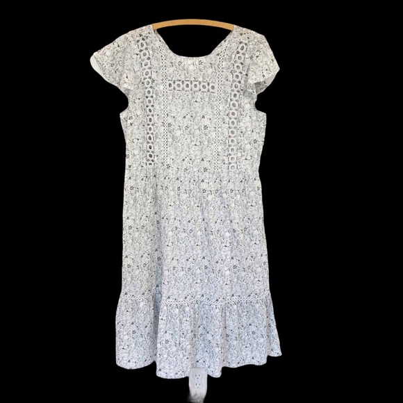 Lucky Brand Grace Midi Dress Floral Size Medium - Picture 6 of 15